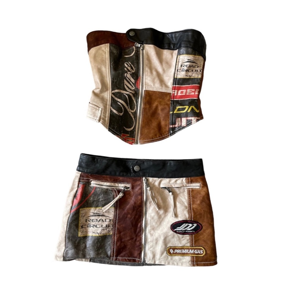 DAYTONA VEGAN LEATHER SET JADED LONDON